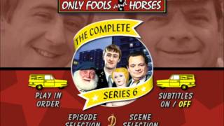 Only Fools amp Horses Series 1  Time On Our Hands Region 2 DVD Menus [upl. by Yruoc226]