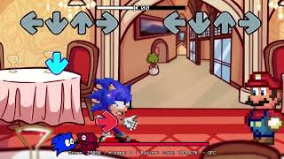 My Battle But Dorkly Sonic And Dorkly Mario Sings It  Friday Night Funkin  FNF Cover [upl. by Ahsinac]