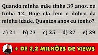 PROBLEMA DE MATEMÁTICA PARA CONCURSOS  Prof Robson Liers  Mathematicamente [upl. by Llenart938]