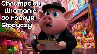 Detektyw Chrumpciok i Włamanie do Fabryki Słodyczy 🍭  Bajka dla dzieci na dobranoc 🌙 [upl. by Enyamert]