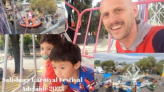 Salisbury Carnival Festival Adelaide 2023 I Bormann Family Vlog [upl. by Koziara245]