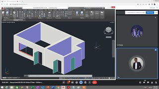 AutoCAD Tutorial Bahasa Melayu  Membina Lukisan Pelan Bangunan 3D Mudah Lengkap Asas 3D [upl. by Eigna370]