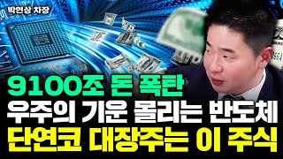 quot9100조 돈 폭탄quot 우주의 기운이 몰리는 반도체 단연코 대장주는 이 주식｜박현상 차장 1부 [upl. by Idnim90]