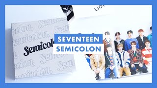 Unboxing ♢ Seventeen 세븐틴 Special Album Semicolon [upl. by Nicodemus35]