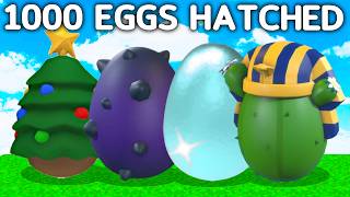 HATCHING 1000 EGGS IN ADOPT ME [upl. by Fachini]