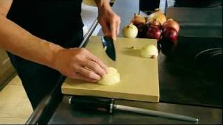 Gordon Ramsay How to Chop an Onion [upl. by Soalokcin]