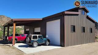 Steel Garages The Perfect Residential Solution [upl. by Towny]