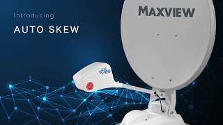 Maxview – Introducing Auto Skew to our range of roof mount satellite systems [upl. by Ahsinaw]