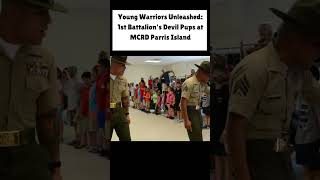 Young Marines Unleashed 1st Battalion’s Devil Pups at MCRD Paris Island [upl. by Wimsatt]