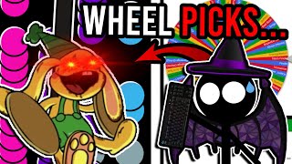 FUNKY FRIDAY but a RANDOM WHEEL PICKS MY SONG again  Roblox [upl. by Ahsemak]