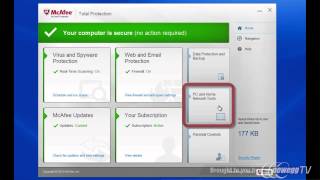 McAfee Total Protection 2014  Product Tour [upl. by Oos423]