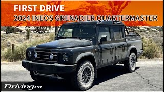 2024 Ineos Grenadier Quartermaster  First Drive  Drivingca [upl. by Bernardo]