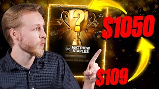 109 INTO 1050 INTO MY DEEPEST RUN YET 100K GTD  Matt Staples Poker Highlights [upl. by Agni69]