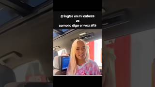 KAROL G HABLANDO INGLÉS 😹 shortvideos shorts viral tiktok youtubeshorts fyp parati [upl. by Othella]