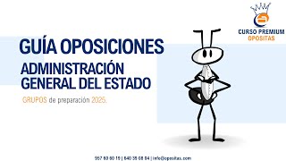 OPOSITAS  Guía Oposiciones Administración General del Estado AGE OEP25 [upl. by Akiv]