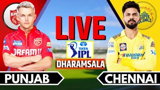 IPL 2024 Live CSK vs PBKS Live Match  IPL Live Score amp Commentary  Chennai vs Punjab Live Match [upl. by Eesac410]