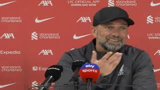 Jurgen Klopp Post Match Press Conference Liverpool vs tottenham 20 [upl. by Nohtanhoj]