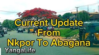 ANAMBRA STATE NIGERIA Onitsha To Abagana Old Road Current View [upl. by Kcaj]