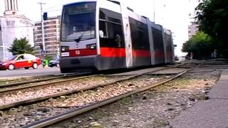 Tramvaie Siemens ULF in Oradea 5  Siemens ULF Trams in Oradea 5 15 06 amp 16 07 2010 [upl. by Gratiana514]