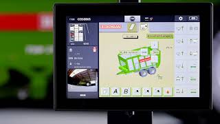 BERGMANN  Bedienung Häckseltransportwagen HTW über ISOBUS Universal Terminal [upl. by Noryk]