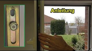 Anpressdruck beim Fenster richtig einstellen – Anleitung  Fenster für Somer amp Winter justieren [upl. by Snah595]