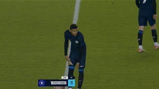 Deivid Washington Chelsea U21 DEBUT vs Man City U21 1 Goal [upl. by Sotnas641]