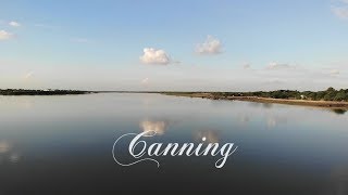 Canning Town the Gateway of Sundarban  Stunning Drone Landscape [upl. by Orenid]