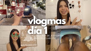 EMPEZAMOS los VLOGMAS 🎄me compré el IPhone 15  tenemos CALENDARIO de ADVIENTO  VLOGMAS 1 [upl. by Herbert68]