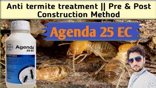 Agenda 25 EC Bayer  Fipronil  Anti Termite Treatment  Deemak Control [upl. by Borries]