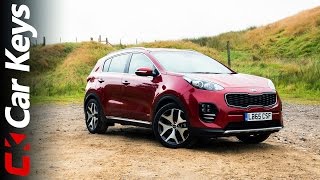 Kia Sportage 16 TGDi 4K 2016 review – Car Keys [upl. by Atikcir]