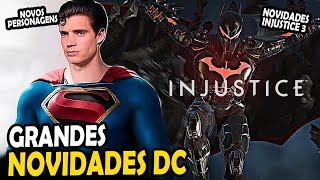 PERSONAGENS REVELADOS SUPERMAN LEGACY  INJUSTICE 3 NOVIDADES [upl. by Nnyltak]