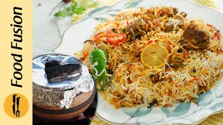 Matka Beef Biryani Recipe by Food Fusion [upl. by Albertina]