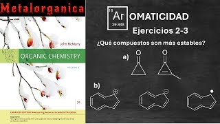 Ejercicio 2 3 Aromaticidad [upl. by Aneger61]