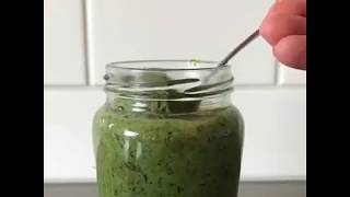 How to Make Basil Pesto  Better than Store bought [upl. by Airenahs927]