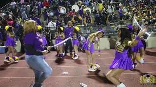 Edna Karr Flags  Majorettes and Alumni Highlights  Homecoming 2021 vs Helen Cox [upl. by Lerad]