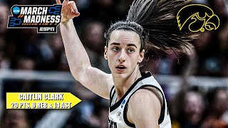 CAITLIN CLARK DOMINATED IN THE SWEET 16 🔥 Iowa moves on to the Elite 8  ESPN College Basketball [upl. by Nannek]