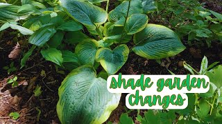 🍃Small Shade Garden Makeover Moving Hostas amp Planting Exciting New Ones🌿🍃 Shade Gardening [upl. by Imrots]