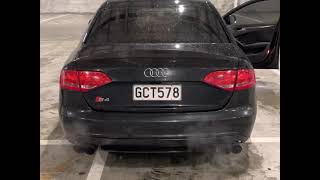 B8 Audi S4 Insane Crackle Tune [upl. by Anohs]