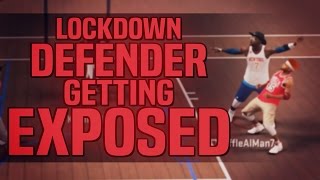 SHARPSHOOTER DROPPED OFF THE LOCKDOWN DEFENDER NBA 2K17 MYPARK [upl. by Myrt]