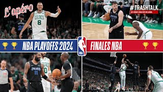 Finales NBA 2024  Game 1 Boston frappe fort dentrée [upl. by Nosilla933]