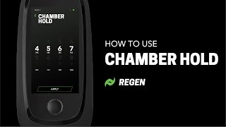 How to Use Chamber Hold — Rapid Reboot REGEN Control Unit [upl. by Eniluap]