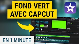 Faire une incrustation fond vert avec Capcut [upl. by Goetz543]