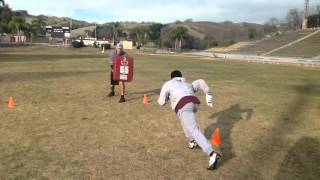 Wide Receiver Drills  Coach Ryan OHara [upl. by Amre]