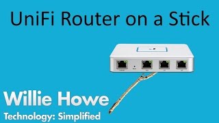 UniFi Router On A Stick [upl. by Aileahcim]