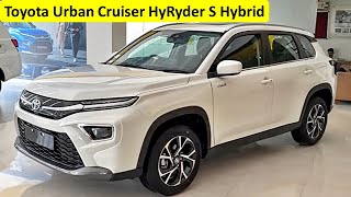 Toyota Urban Cruiser HyRyder S Hybrid Review amp Specs  TedYogesh [upl. by Eusoj]