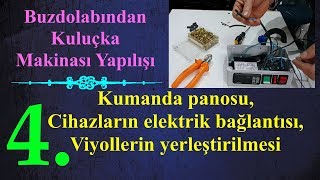 Buzdolabından Kuluçka Makinası yapılışı 4video Kumanda panosu ve tüm Cihazların elektrik bağlantısı [upl. by Yellhsa849]