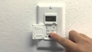 Setup Guide  InWall Programmable Digital Timer Switch  Enerlites HET01 [upl. by Devitt]