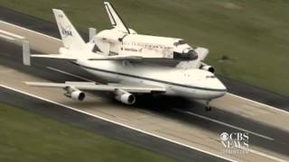 Space shuttle Discoverys final flight over DC [upl. by Corinna]