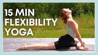 15 min Flexibility Full Body Yoga  Intermediate Yoga Stretch [upl. by Nilats274]