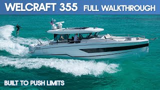 Wellcraft 355 I Full Walkthrough I The Marine Channel [upl. by Benkley]